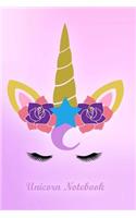 Unicorn Notebook: Unicorn Notebook for Girls Teens Kids Journal College Ruled Blank Lined (6 x 9) Small Composition Book Planner Diary Softback Cover