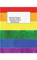 Graph Paper Composition Notebook: 5 Squares Per Inch - 100 Pages - 7.5 x 9.25 Inches - Paperback(24 Composition Book One)