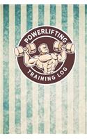 Powerlifting Training Log: (59 Powerlifting Training Log)