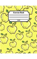 Exercise Book Lined: Back To School Notebook V17