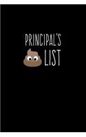 Principal's List: Principal Humor Notebook