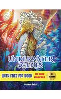 Underwater Scenes Coloring Pages