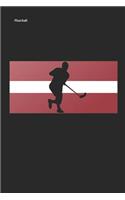 Floorball: Unihockey Notizbuch Innebandy Hockey Notebook