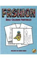 Adult Coloring Printables (Fashion)