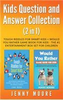 Kids Question and Answer Collection (2 in 1): Tough Riddles for Smart Kids + Would You Rather Game Book for Kids - The #1 Entertainment Box Set for Children