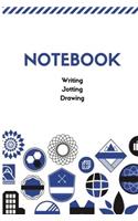 Notebook: Journal, Notebook, 5x5mm Squared, 90 Pages, 6 X 9 in