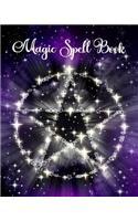 Magic Spell Book: 101 Blank Shadows Spells Records Journal Size 8x10 Inches 106 Pages