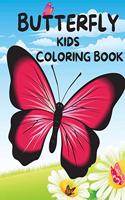 Butterfly Kids Coloring Book