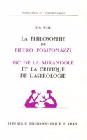 La Philosophie de Pietro Pomponazzi