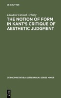 Notion of Form in Kant's Critique of Aesthetic Judgment
