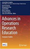 Advances in Operations Research Education