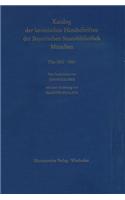 Catalogus Codicum Manu Scriptorum Bibliothecae Monacensis. (Handschriftenkatalog Der Bayerischen Staatsbibliothek Munchen) / Series Nova: Katalog Der Lateinischen Handschriften / Die Handschriften Aus Augsburger Bibliotheken (CLM 3501-3661)