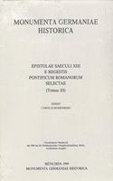 Epistolae Saeculi XIII E Regestis Pontificum Romanorum Selectae 3