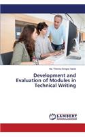Development and Evaluation of Modules in Technical Writing: (English)