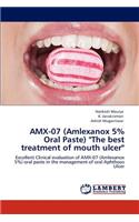 Amx-07 (Amlexanox 5% Oral Paste) 