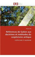 Références de galien aux doctrines et méthodes du scepticisme antique