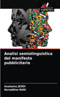 Analisi semiolinguistica del manifesto pubblicitario