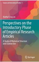 Perspectives on the Introductory Phase of Empirical Research Articles