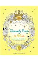 Heavenly Party in Bloom - Adult Coloring Book for Left Handed