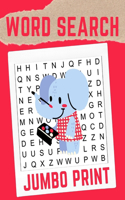 Jumbo Print Word Search: Jumbo Word Search for Seniors (Vol. 1)