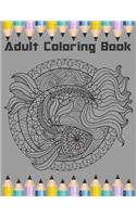 Adult Coloring Book: Cute Animals Coloring Book for Troddlers, Young Adults, Boys, Girls, Ages 9-12,13-16, Detailed Designs for Relaxation & Mindfulness