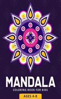 Mandala Coloring Book for Kids Ages 4-8
