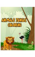 Animals Jungle Coloring