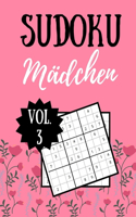 Sudoku Mädchen: Vol. 3 - 100 Seiten - Einfaches Level - Lösungen inklusive