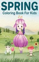 Spring Coloring Book For Kids