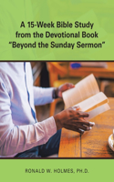 A 15-Week Bible Study from the Devotional Book 