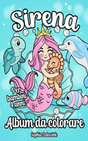 Sirena Album da Colorare per Bambini