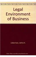 Legal Environment of Business