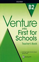 Venture into First for Schools: Teacher's Book Pack