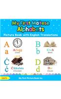 My First Maltese Alphabets Picture Book with English Translations