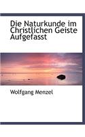 Die Naturkunde Im Christlichen Geiste Aufgefasst