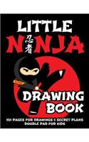 Little Ninja Drawing Book - Doodle Pad for Kids