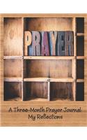 3 Month Prayer Journal
