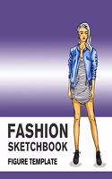 Fashion Sketchbook Figure Template: 430 Large Female Figure Template for Easily Sketching Your Fashion Design Styles and Building Your Portfolio