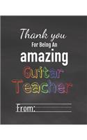Thank you for being an amazing Guitar teacher