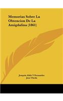 Memorias Sobre La Obtencion De La Amigdalina (1861)