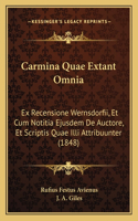 Carmina Quae Extant Omnia