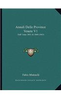 Annali Delle Province Venete V1