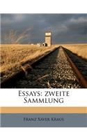 Essays: Zweite Sammlung