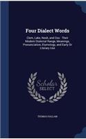 Four Dialect Words