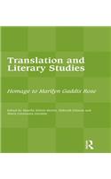 Translation and Literary Studies