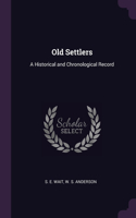 Old Settlers