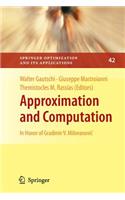 Approximation and Computation
