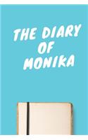 The Diary Of Monika A beautiful personalized