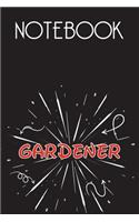 GARDENER Notebook, Simple Design