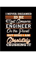 I Never Dreamed Id Be Most Awesome Engineer on the Planet But Here I Am Absolutely Crushing It